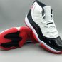 Air Jordan 11 Black White Red Shoes Sneaker