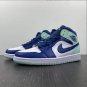 Air Jordan 1 Mid Blue Mint Shoes Sneakers