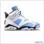 Air Jordan 6 Retro UNC White Shoes Sneakers