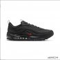 Air Max 97 Black University Red Shoes Sneakers