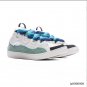 Lanvin Curb Sneaker White Blue Shoes Sneakers &acirc;�� la0000008