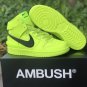 Dunk High Ambush Flash Lime Shoes Sneakers