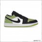 Air Jordan1 Low Snakeskin Vivid Green Shoes Sneakers
