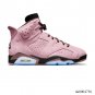 A Ma Maniere x Air Jordan 6 SP Black Smokey Mauve Shoes Sneaker