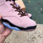 A Ma Maniere x Air Jordan 6 SP Black Smokey Mauve Shoes Sneaker