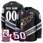 Custom Washington Capitals Jersey Name, Number 2025 Stitched 900 GOALS Black