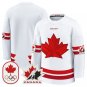 Team Jersey Canada Olympic Premium Hockey 2026 Stitched White
