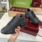 GG Rhyton Canvas &acirc;��Black&acirc;�� Shoes Sneakers