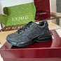GG Rhyton Canvas &acirc;��Black&acirc;�� Shoes Sneakers
