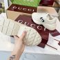 GG Rhyton Interlocking G Ivory Blue Shoes Sneakers