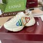 GG Rhyton Monogram &acirc;��Glitter&acirc;�� Shoes Sneakers