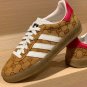 GG x AD Gazelle &acirc;��GG Monogram&acirc;�� Shoes Sneakers