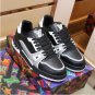 LV Trainer 54 Negro Gris Blanco Shoes Sneakers