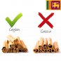 100% Organic Ceylon Cinnamon Sticks Pure Alba Quality from Sri Lanka 100g
