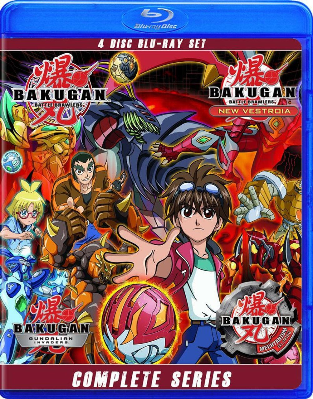Bakugan - Complete Series - Blu-ray BD-R