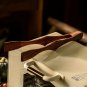 High-Temperature Resistant Solid Wood Kitchen Tongs for Steak, Bread, BBQ, Noodles & More