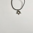 Heartagram  Heart Pentagram Charm Necklace Jewelry Pendant Music Punk Goth