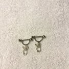 Bunny Playboy Style Rabbit Charm Nipple Ring Body Jewelry Barbell Sold as Pair