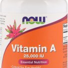 Now Foods Vitamin A 25,000 IU from Fish Liver Oil, 250 Softgels (Pack of 2) | Eye & Immune Support