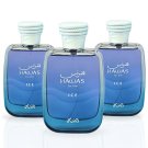 RASASI Hawas Ice EDP 100ML (3.4 Oz) – Long Lasting Arabian Fragrance, Pack of 3