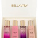 BellaVita Luxury Perfumes Set for Women (4x20ml) | Date, Senorita, Glam, Rose
