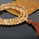 8mm Desert Picture Jasper Mala Beads- 108 beads