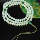 Serpentine and Jade Mala