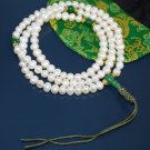 Freshwater Pearl and Jade Mala