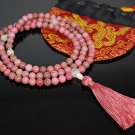 Rhodonite  Mala Prayer Beads