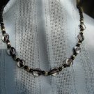 Necklace -- Black & Clear