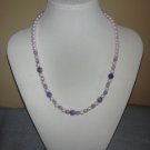 Pink and Purple Necklace