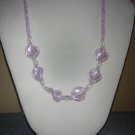 Pretty Pink Twist Necklace