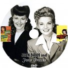 JOAN DAVIS & JANE FRAZEE DOUBLE FEATURE 1944 Beautiful But Broke Kansas City Kitty
