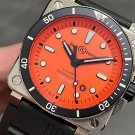 Bell & Ross BR 03-92 Diver Orange Automatic 42mm Stainless Steel – Ref. BR0392-DIV-09334