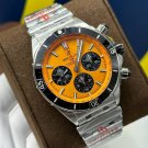 Breitling Chronomat B01 – Orange Dial (Ref. AB0136)