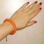 Handmade beaded Orange bracelet,ethnic boho style,gift mother-daughter-wife