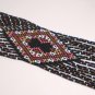Handmade beaded Sautoir-Gerdan-Necklace with fringe in ethnic style, boho style