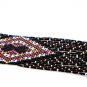 Handmade beaded Sautoir-Gerdan-Necklace with fringe in ethnic style, boho style