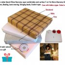 Foam rubber Board-Pillow,comfortable work surface, Micro-Macrame, Beading, Weaving