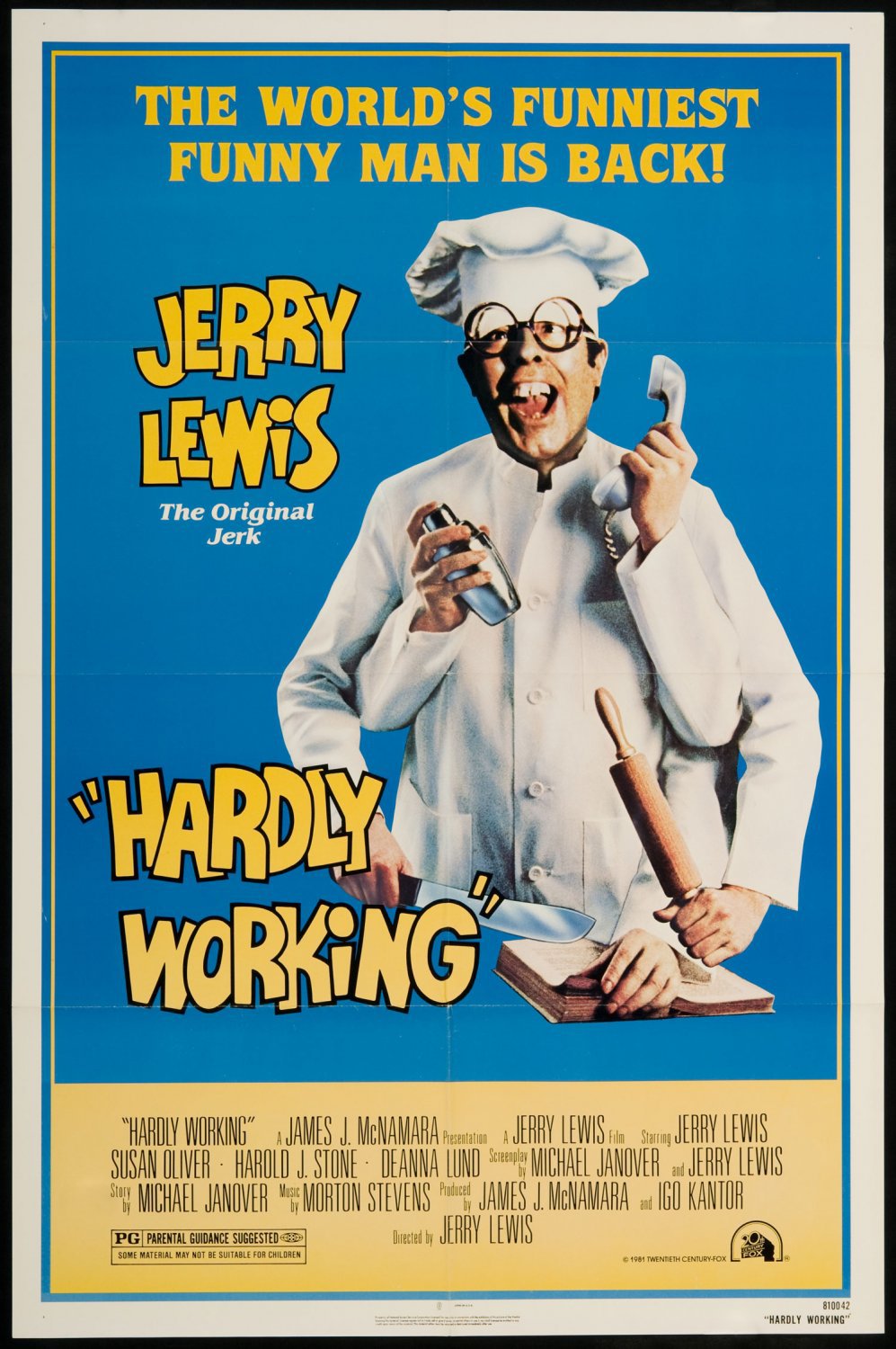Hardly Working Movie - Jerry Lewis (1980)
