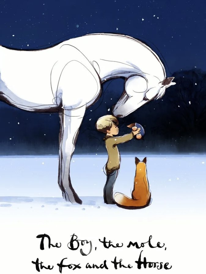 The Boy, the Mole, the Fox and the Horse DVD 2022 Apple TV+ Movie