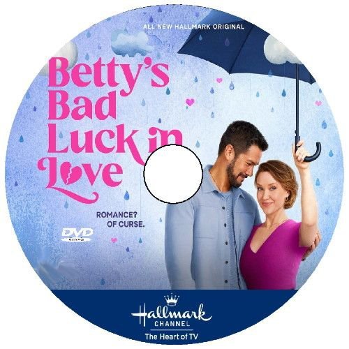 BETTY'S BAD LUCK IN LOVE DVD HALLMARK MOVIE 2024 film