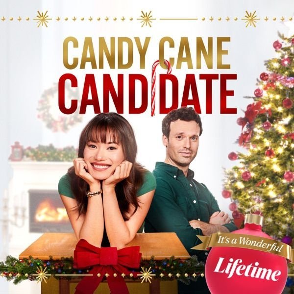CANDY CANE CANDIDATE DVD LIFETIME CHRISTMAS MOVIE 2021 - Jake Epstein film