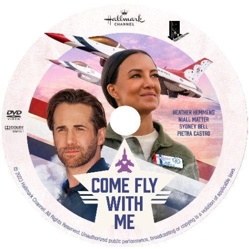 COME FLY WITH ME DVD HALLMARK MOVIE 2023 Niall Matter film