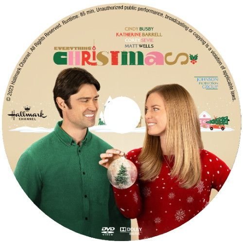 EVERYTHING CHRISTMAS DVD HALLMARK MOVIE 2023 Corey Sevier film