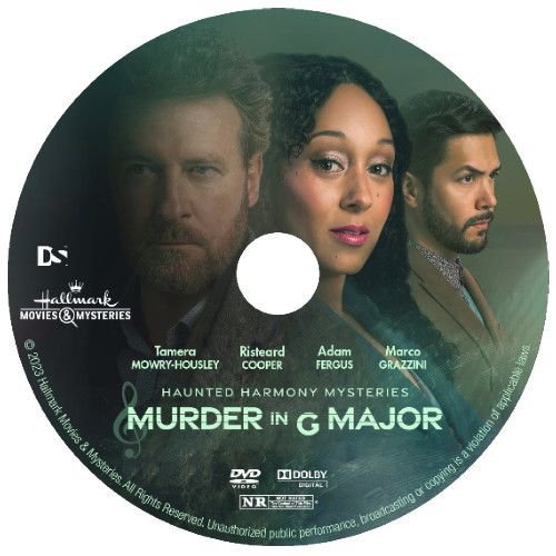 Haunted Harmony Mysteries& Murder in G Major DVD 2023 HALLMARK MOVIE film