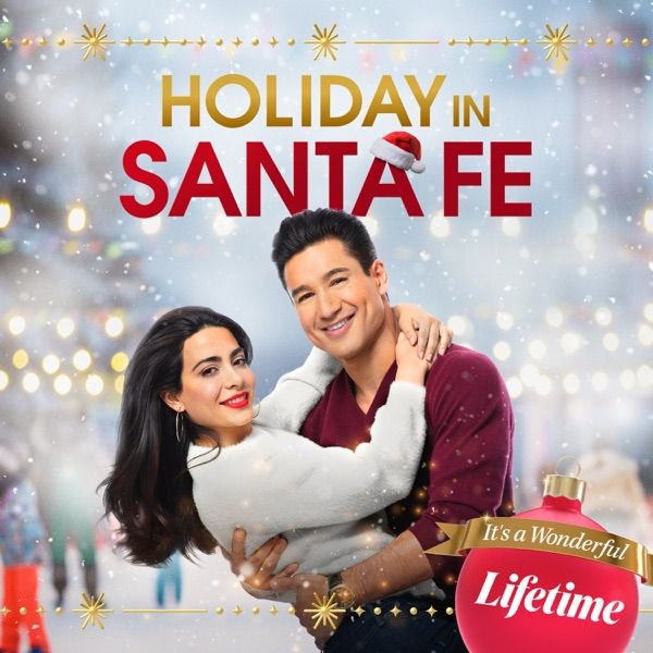 HOLIDAY IN SANTA FE DVD LIFETIME CHRISTMAS MOVIE 2021 - Mario Lopez film