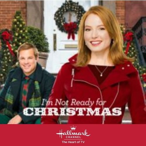 I'M NOT READY FOR CHRISTMAS DVD HALLMARK MOVIE 2015 Alicia Witt film