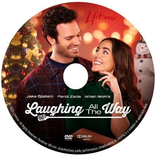 LAUGHING ALL THE WAY DVD LIFETIME MOVIE 2023 Jake Epstein film