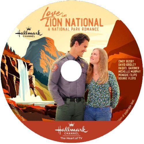 LOVE IN ZION NATIONAL& A NATIONAL PARK ROMANCE DVD HALLMARK MOVIE 2023 film